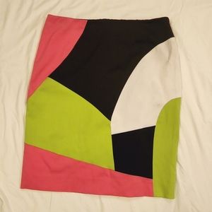 Forwear New York Vintage Colorblock Y2K Mini Skirt